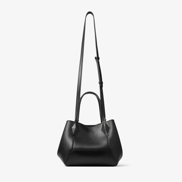 Black Jimmy Choo Diamond Tote Small, view 6 | Totes & Top-Handle Bags