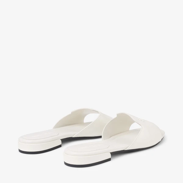 Latte Jimmy Choo Dina Flat, view 3 | Flats