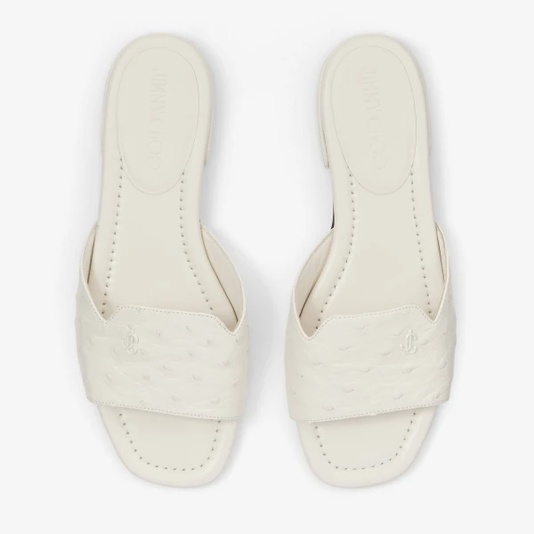 Latte Jimmy Choo Dina Flat, view 5 | Flats