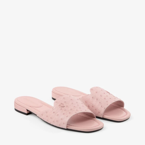 Rose Jimmy Choo Dina Flat, view 2 | Flats