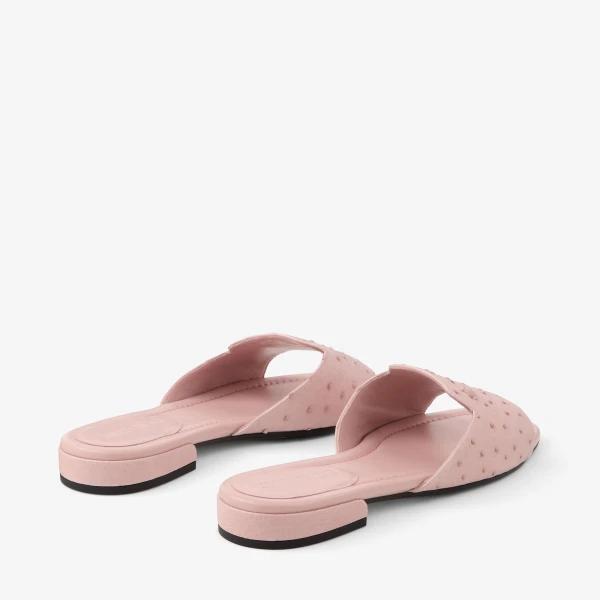 Rose Jimmy Choo Dina Flat, view 4 | Flats