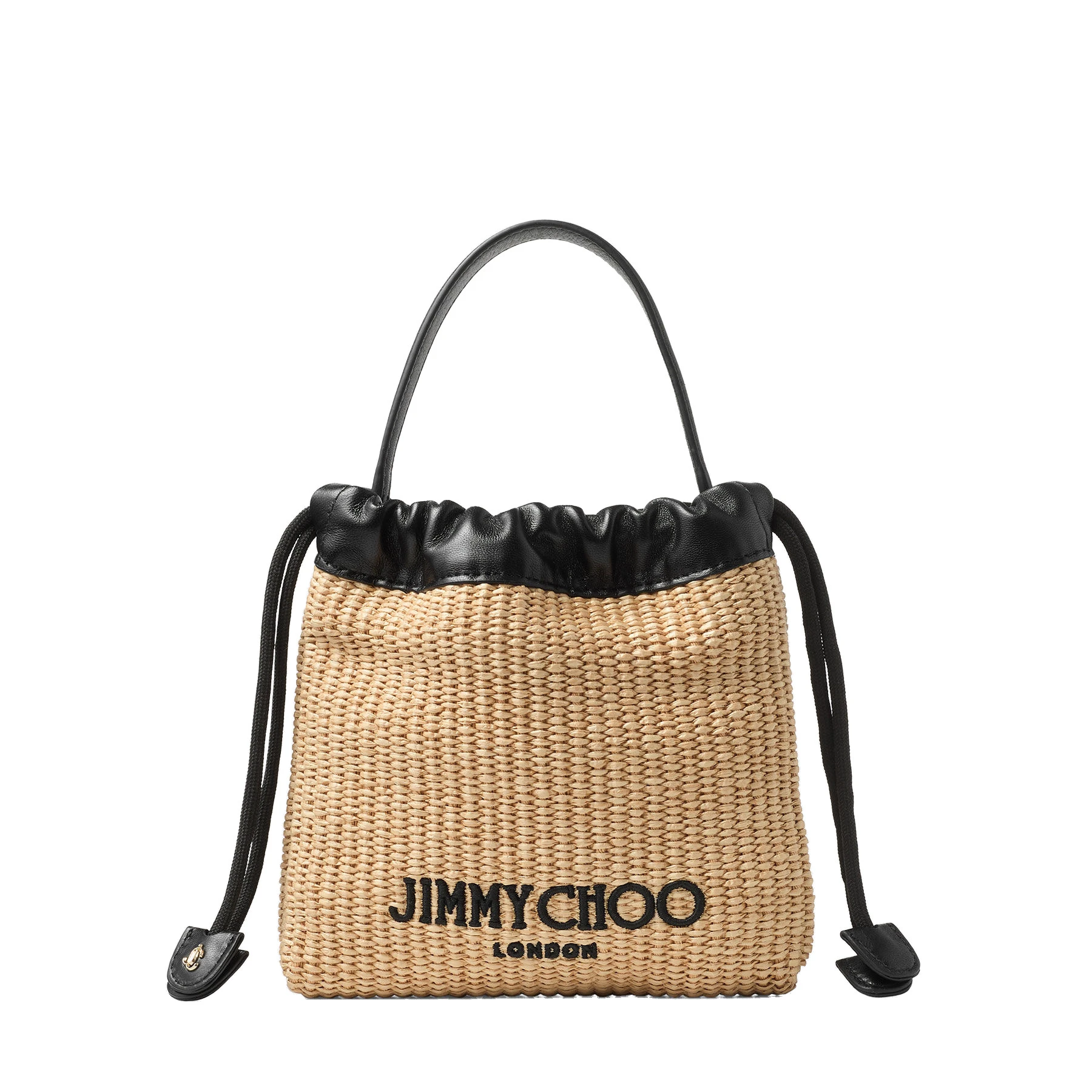 Jimmy Choo Drawstring Pouch Top Handle