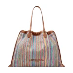 Multicolour Jimmy Choo Drawstring Tote Large | Totes & Top-Handle Bags