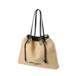 Beige Jimmy Choo Drawstring Tote Large | Totes & Top-Handle Bags