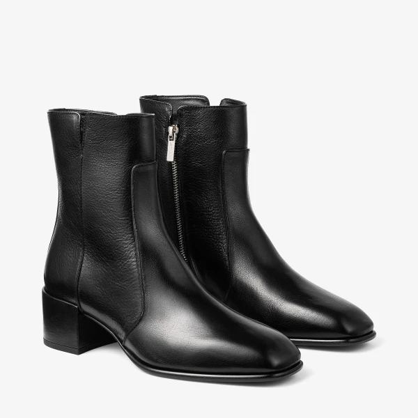 Black Jimmy Choo Eliot Ankle Boot 45, view 2 | Boots