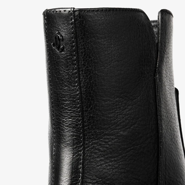 Black Jimmy Choo Eliot Ankle Boot 45, view 3 | Boots
