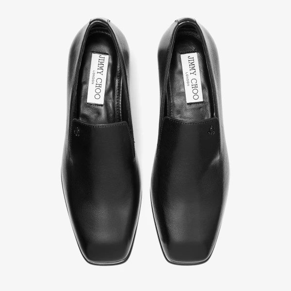 Black Jimmy Choo Eliot Slipper 45, view 4 | Flats