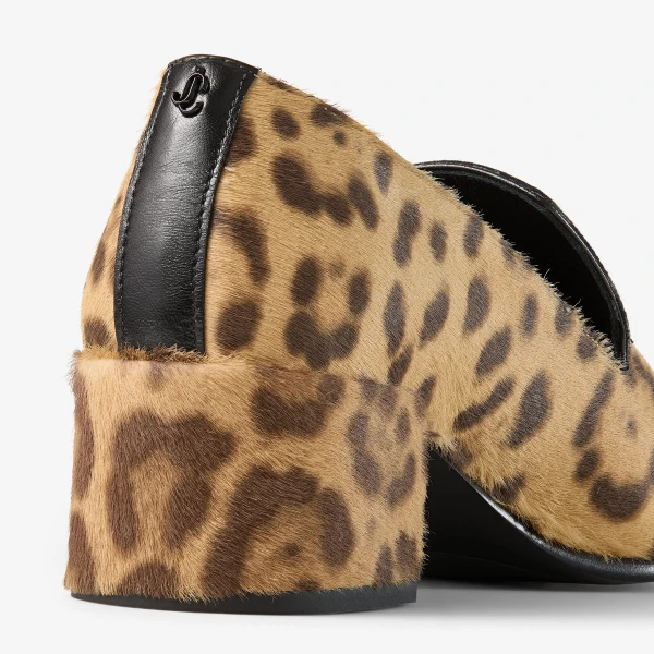 Natural Jimmy Choo Eliot Slipper 45, view 3 | Flats