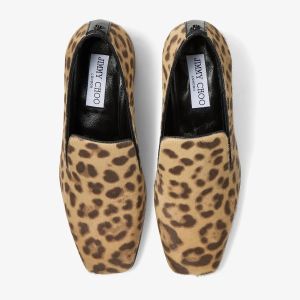 Natural Jimmy Choo Eliot Slipper 45, view 4 | Flats