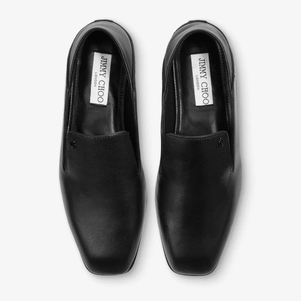Black Jimmy Choo Eliot Slipper, view 5 | Flats
