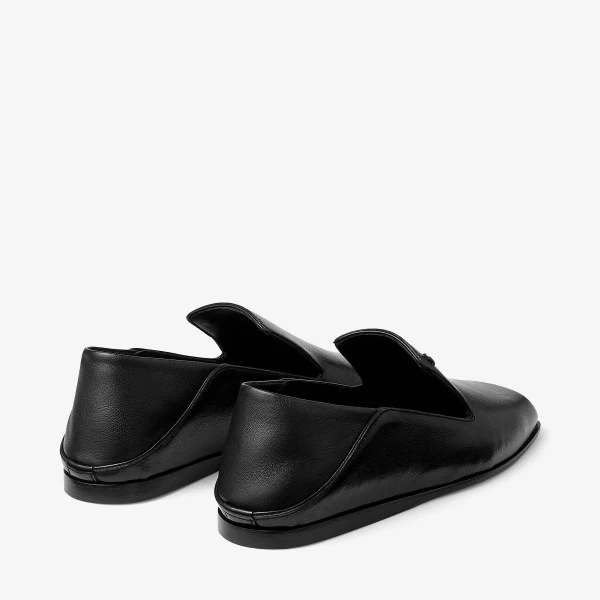 Black Jimmy Choo Eliot Slipper, view 6 | Flats