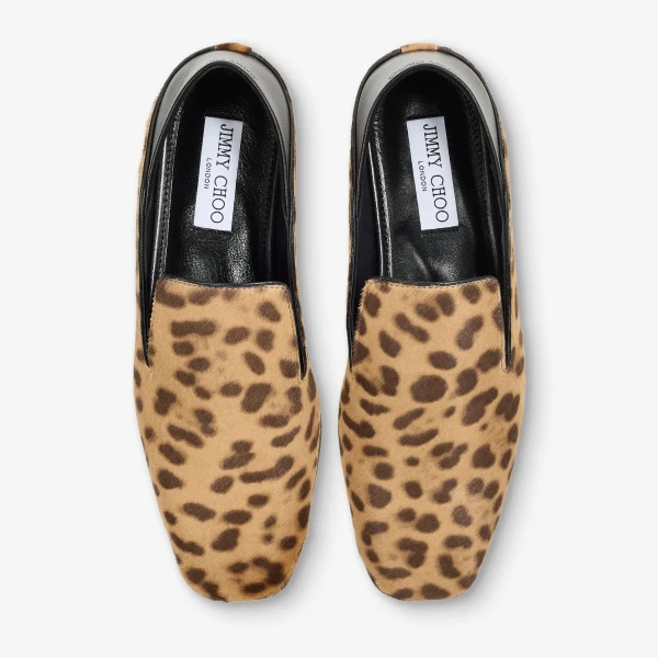 Natural Jimmy Choo Eliot Slipper, view 5 | Flats