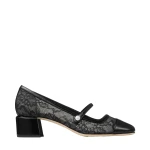 Black Jimmy Choo Elisa 45 Pumps | Heels