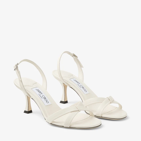 Latte Jimmy Choo Elsy 70 Pumps, view 3 | Heels