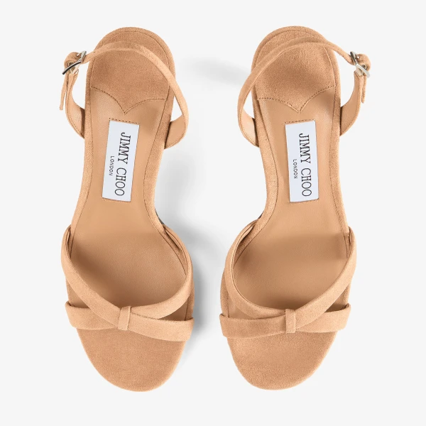 Toffee Jimmy Choo Elsy 70 Pumps, view 5 | Heels