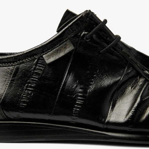 Black Jimmy Choo Ember Moccasin Loafers, view 3 | Loafers