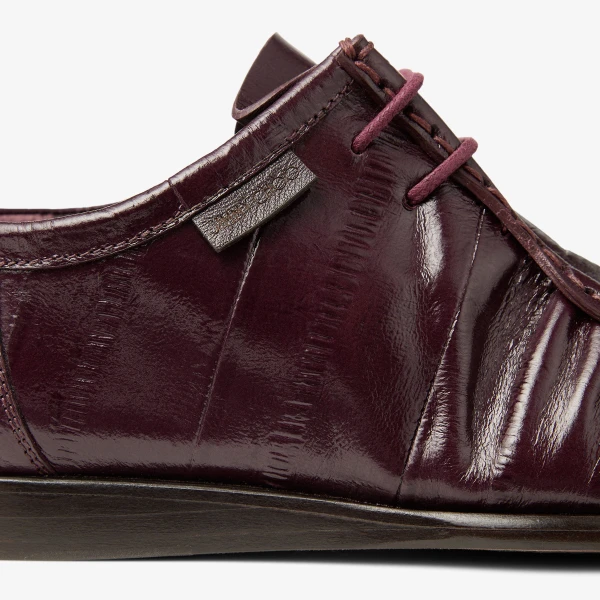 Dark Merlot Jimmy Choo Ember Moccasin Loafers, view 3 | Loafers