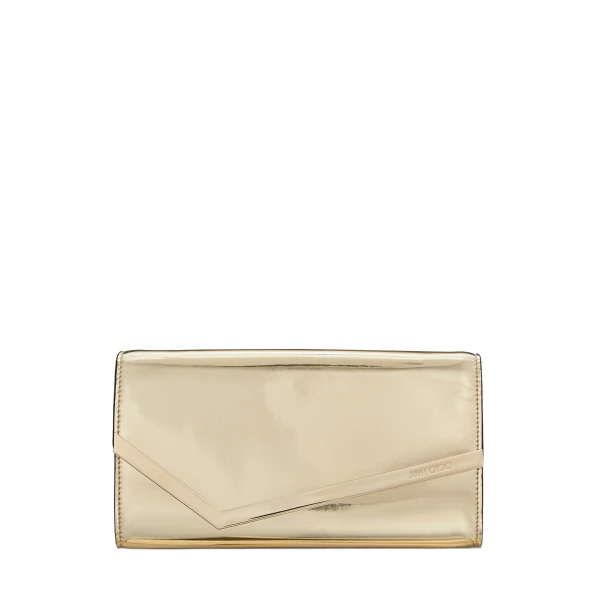 Metallic Jimmy Choo Emmie Clutch Bag | Clutch Bags