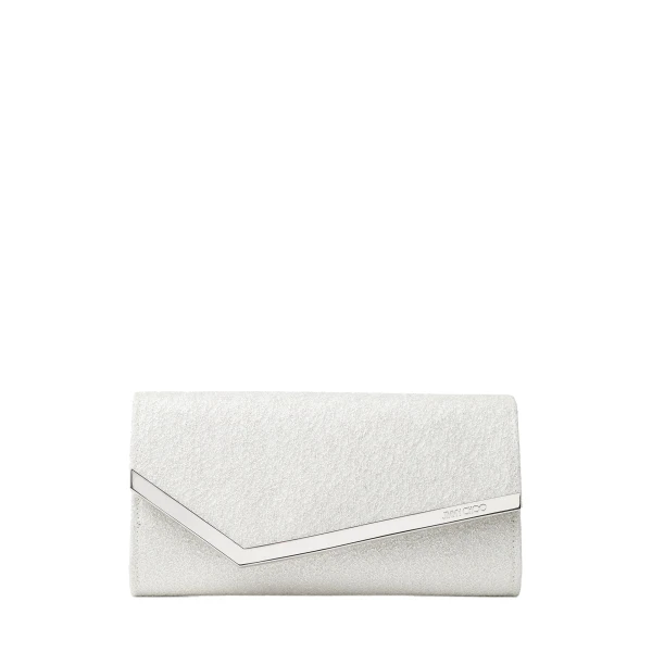 Ivory Jimmy Choo Emmie Clutch Bag | Clutch Bags