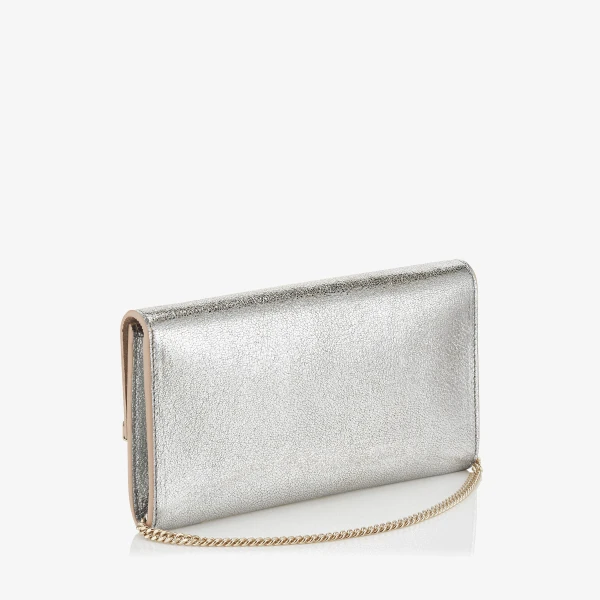 Champagne Jimmy Choo Emmie Mini Bag, view 4 | Mini Bags