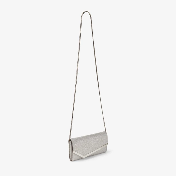 Silver Jimmy Choo Emmie Mini Bag, view 5 | Mini Bags