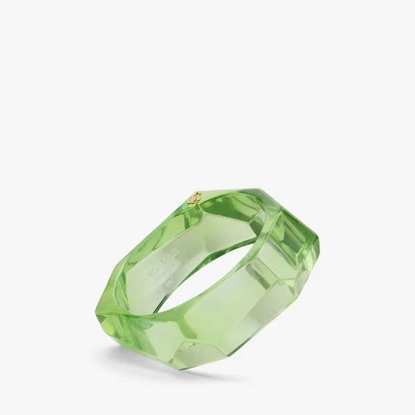 Clover and Gold Jimmy Choo Faceted Bracelet, view 2 | Bracelets