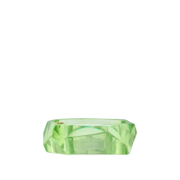Green Jimmy Choo Faceted Bracelet | Bracelets
