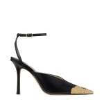 Black Jimmy Choo Faiz 100 Pumps | Heels