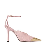 Pink Jimmy Choo Faiz 100 Pumps | Heels