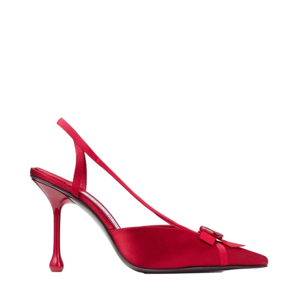 Red Jimmy Choo Faya 95 Slingbacks | Heels