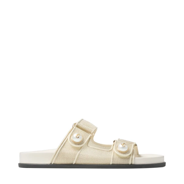 Metallic Jimmy Choo Fayence Sandal | Sandals