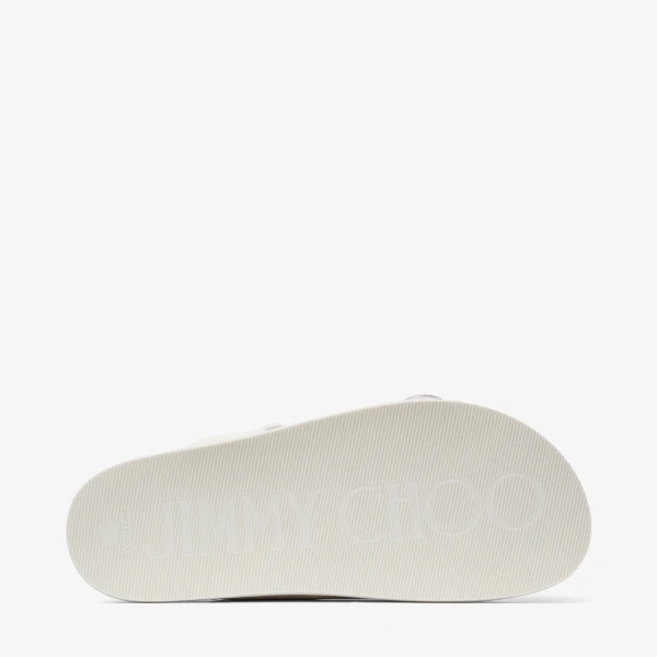 Latte Jimmy Choo Fayence Sandal, view 4 | Sandals