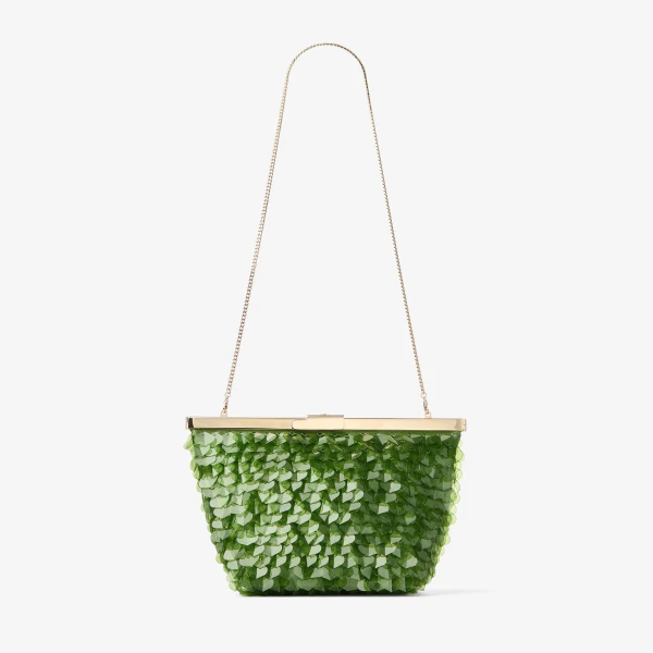 Clover Jimmy Choo Ganache Clutch Bag, view 5 | Clutch Bags