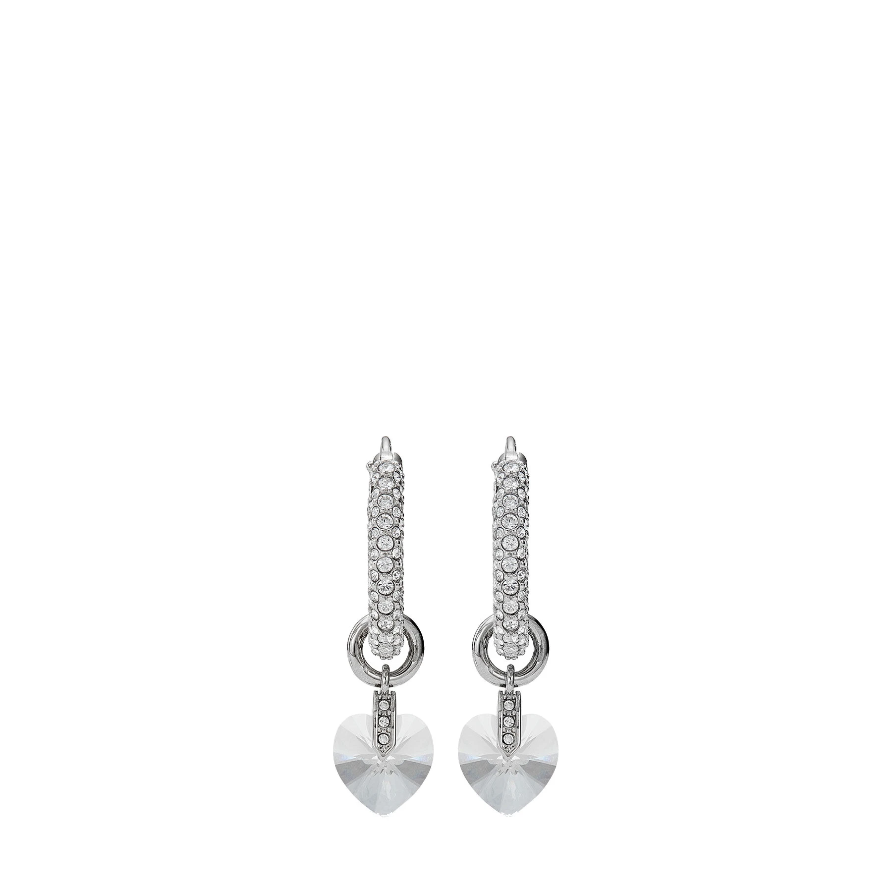 Jimmy Choo Heart Hoops