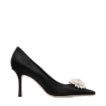 Black Jimmy Choo Ines Pump 85 | Heels