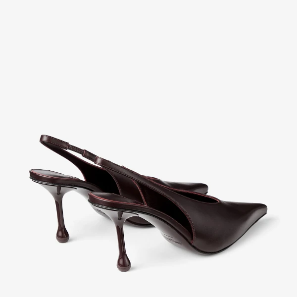 Deep Merlot Jimmy Choo Isa 80 Pumps, view 6 | Heels