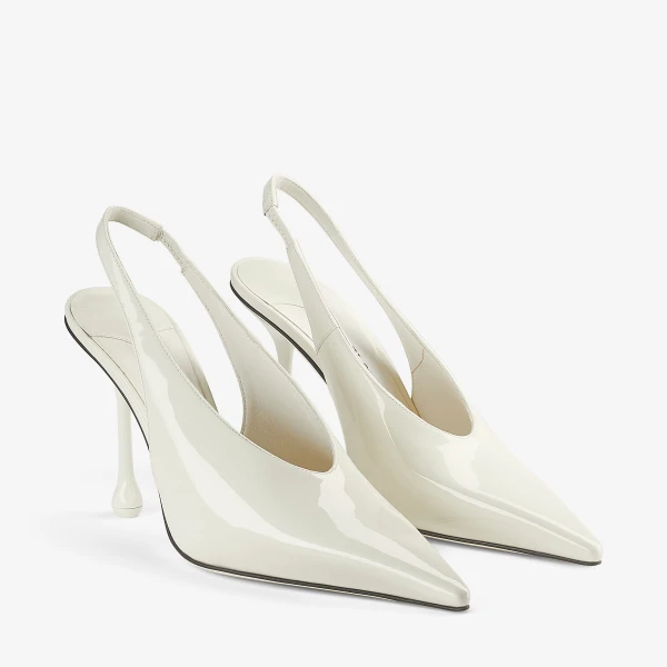 Latte Jimmy Choo Isa 95 Pumps, view 3 | Heels