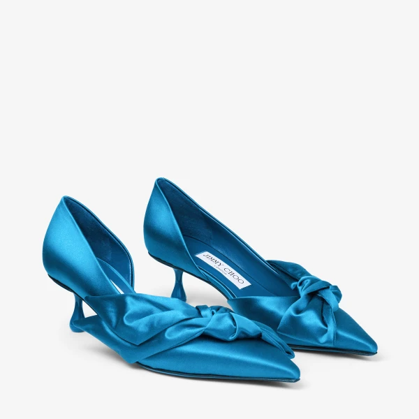 Lagoon Jimmy Choo Issy Pump 50, view 4 | Sandals