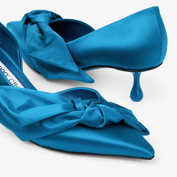 Lagoon Jimmy Choo Issy Pump 50, view 5 | Sandals