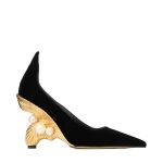 Black Jimmy Choo Ithaca 95 Pumps | Sandals
