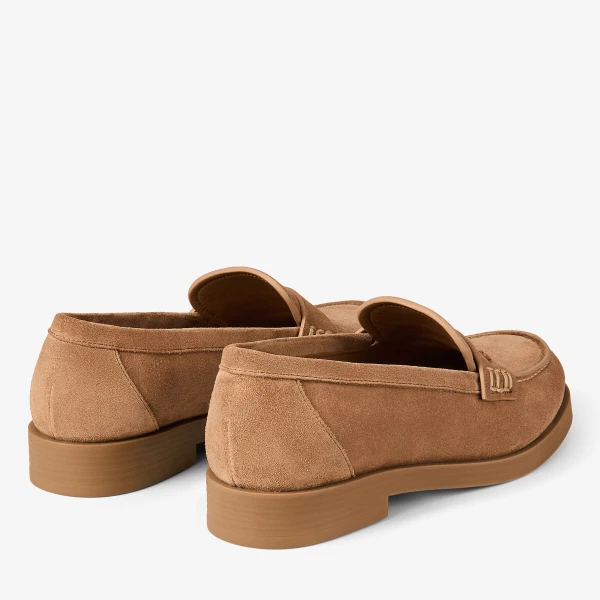 Toffee Jimmy Choo Ivy Loafer, view 6 | Loafers