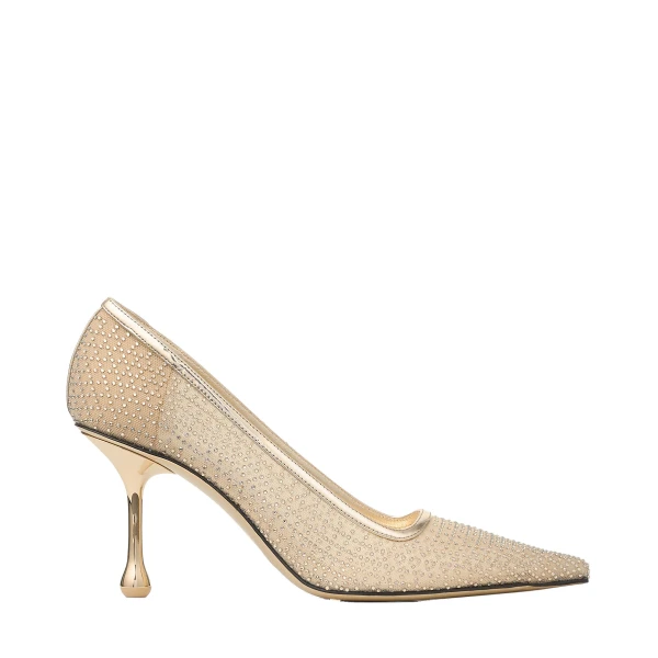 Metallic Jimmy Choo Ixia 80 Pumps | Heels