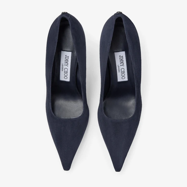 Marine Jimmy Choo Ixia 80 Pumps, view 5 | Heels