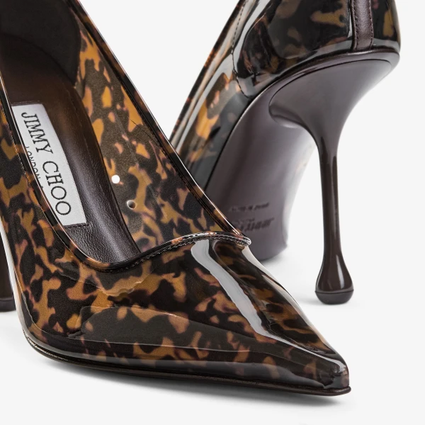 Amber Mix Jimmy Choo Ixia 95 Pumps, view 4 | Heels