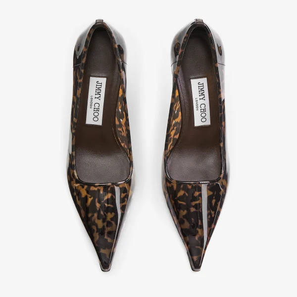 Amber Mix Jimmy Choo Ixia 95 Pumps, view 5 | Heels