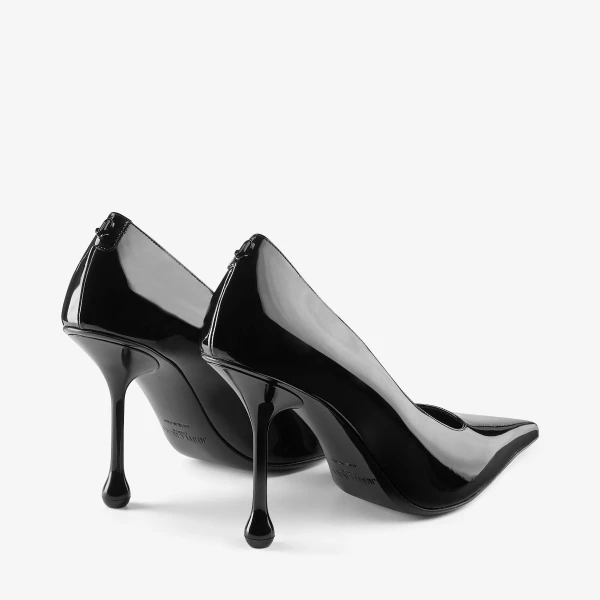 Black Jimmy Choo Ixia 95 Pumps, view 5 | Heels