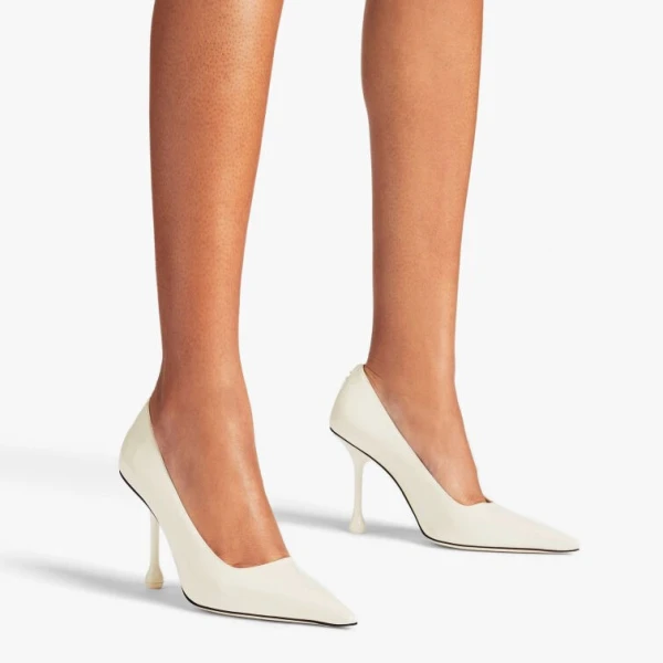 Latte Jimmy Choo Ixia 95 Pumps, view 2 | Heels