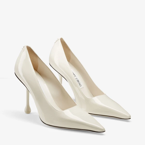 Latte Jimmy Choo Ixia 95 Pumps, view 3 | Heels