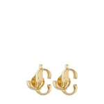 Metallic Jimmy Choo JC Mini Studs | Earrings