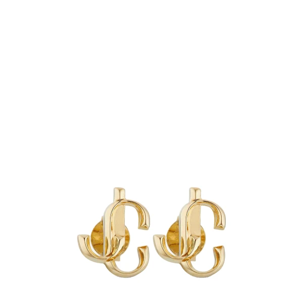 Metallic Jimmy Choo JC Mini Studs | Earrings